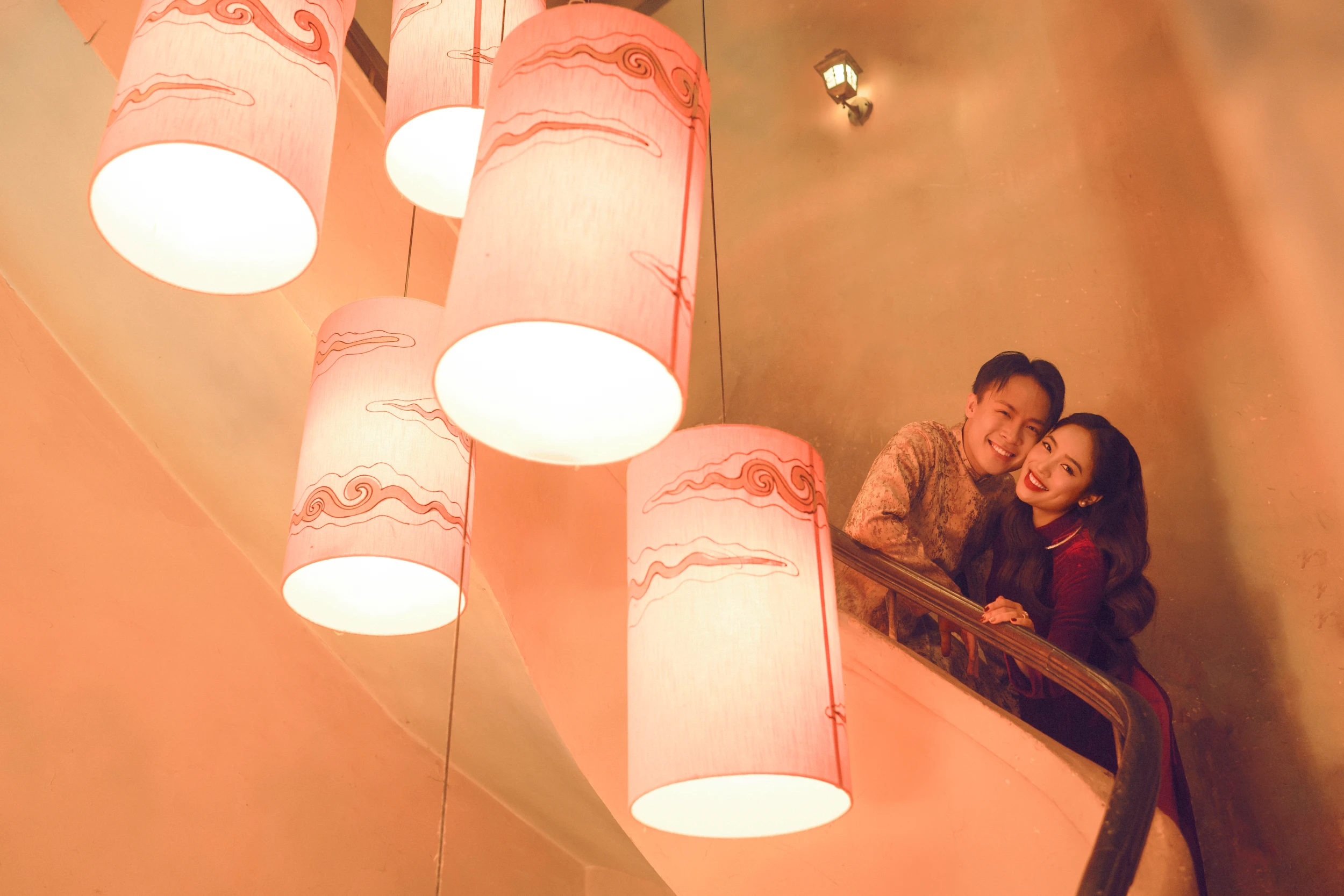 Thu Giang and Duc Huy